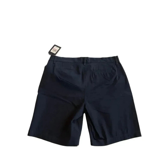 NWT Nautica  Womens Navy Blue Long Shorts Belt Loops‎ Cotton Blend Size 6 - Picture 6 of 6